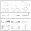 Stair Handrails Outdoor Steps Rail 2-3 Step Staircase Railings Fence Indoor Concrete Balcony Porch Deck 97x102.5cm