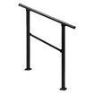 Stair Handrails Outdoor Steps Rail 2-3 Step Staircase Railings Fence Indoor Concrete Balcony Porch Deck 97x102.5cm