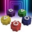 Gonggi Korean Game Stone Catching Toy,Gonggi 5pc Set Squid Gong Gi Game Korean Gonggi Game Jack Stone Pebbles Set