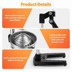 Manual Juicer Fruit Juice Presser Extractor Lemon Squeezer Maker Orange Citrus Hand Press Commercial Home Kitchen Lime Apple Machine Black