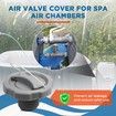 P05767 Air Valve Cap,Compatible with Coleman Bahamas Airjet Saluspa Lay Z Spa Inflatable Hot Tub Replacement One Way Air Valve Cap