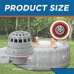 2pcs P05346 Top Debris Screen Filter Replacement, PVC Male Thread G3/4 Top Debris Screen Strainer Replacement Parts New for Lay Z SPA Pool Hot Tub Spa?