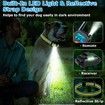 Dog Shock Collar with Remote Control, 3000Ft Range Waterproof IP67 Dog Training Collar for Small Medium Large Dogs with Flash Light