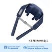 Neck Shoulder Massager Portable Cordless 6D Deep Kneading Back Massage Machine Lightweight Smart Relax Device with 2 Heating Levels 2 Speed