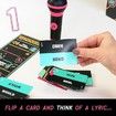 Karaoke Card Game Grab the Mic Family Fun Music Party Board Entertainment 250 Cards Hilarious Night Birthday Celebration
