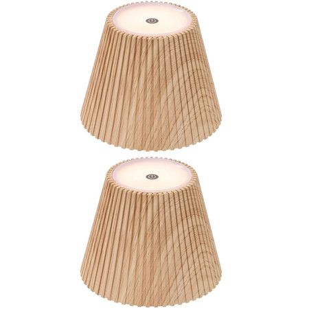 Wireless Bottle Lamp Shades for Table Lamps,3 Level Brightness Touch Lamps for Nightstand,Rechargeable Lamp Cordless Lamp,Modern Wine Bottle Light 2Pack