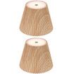 Wireless Bottle Lamp Shades for Table Lamps,3 Level Brightness Touch Lamps for Nightstand,Rechargeable Lamp Cordless Lamp,Modern Wine Bottle Light 2Pack