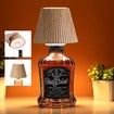 Wireless Bottle Lamp Shades for Table Lamps,3 Level Brightness Touch Lamps for Nightstand,Rechargeable Lamp Cordless Lamp,Modern Wine Bottle Light