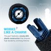 TSP10P Tail Sweep and 9-100-3105 (Pack of 6) Sweep Hose Scrubber Replacement Part Cleaners