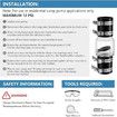 Silent Check Valve, 1-1/2 inch with Buna N Couplings, Model CV-150, Spring-Loaded Flapper, Sump Pump Life Expectancy Increase