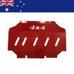 1Pcs Red Bash Plate for Ford Ranger PX123 Ute 2012-2022 3mm Front Engine Intecooler Guard