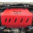 1Pcs Red Bash Plate for Ford Ranger PX123 Ute 2012-2022 3mm Front Engine Intecooler Guard