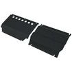 For Mitsubishi Triton ML MN 2006-2015 3mm Bash Plate 2Pcs Powder Coated Black HEAVY DUTY