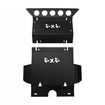 3mm Matte Black Bash Plate Sump Guard for Toyota Hilux N70 SR SR5 2005-2015 Underbody