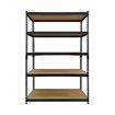 Luxsuite 5 Tier Shelving Pallet Storage Unit Book Shelve Plant Display Shelf Racking Adjustable for Garage Warehouse Kitchen Utility Laundry Room