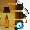 Wireless Bottle Lamp,RGB Modes & 3 Color Wine Bottle Lights with 2800 mAh Battery,Touch Dimming Wireless lamp,Portable Rechargeable LED Desk Lamp (1PCS)