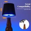 Wireless Bottle Lamp,RGB Modes & 3 Color Wine Bottle Lights with 2800 mAh Battery,Touch Dimming Wireless lamp,Portable Rechargeable LED Desk Lamp (1PCS)