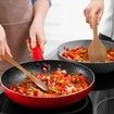 Wooden Spoons for Cooking, 5 Piece Kitchen & Cooking Utensils Set, Wooden Spatula, Slotted & Pasta Spoon, Essential Wooden Utensil Set