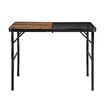 Folding Grill Table, Portable Camping Table with Extension Board,Height Adjustable Metal Table,Lightweight OutdoorTable for Camping, Picnic and BBQ