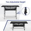 Folding Camping Table Portable Picnic Outdoor Foldable Desk Aluminium with Storage Carry Bag