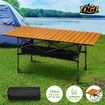 Portable Folding Camping Table Picnic Outdoor Foldable Desk Aluminium with Storage Carry Bag