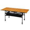 Portable Folding Camping Table Picnic Outdoor Foldable Desk Aluminium with Storage Carry Bag