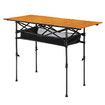 Portable Folding Camping Table Picnic Outdoor Foldable Desk Aluminium with Storage Carry Bag