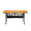 Folding Camping Table Portable Picnic Outdoor Foldable Desk Aluminium with Storage Carry Bag