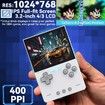 Trimui Brick Handheld Game Console 3.2-inch 1024*768 IPS Screen 3000mAh Trimui-Brick Opensource System White