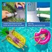 2 Pack Pool Pump Replacement Hose,1.25Inch Diameter, 59 Inch Long Pool Filter Replacement Hoses for Above Ground Pools,Compatible with Intex Pump (White)