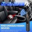 Hidden Camera Detectors and Bug Detector,Rf Detector Camera and Audio Finder,Spy Camera Finder Scan,GPS Tracker Device Detector (Black)