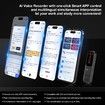 128GB Digital Voice Recorder,3072kbps Portable Recorder Device with Transcription to Text,Audio Recorder with simultaneous Interpretation