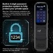 128GB Digital Voice Recorder,3072kbps Portable Recorder Device with Transcription to Text,Audio Recorder with simultaneous Interpretation