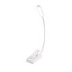 9 LED Rechargeable Book Light for Reading in Bed, Eye Caring 3 Color Temperatures for Book Lovers, White