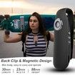 Mini Body Camera,1080P HD Body Cam Video Recording with 32GB Card,Loop Record Motion Detection Wearable Magnetic Clip Daily Recording,Security Guards