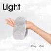 Neck Brace for Neck Support, Neck Support Brace, Adjustable Cervical Collar, Gray, 9.5cm Tall, 50cm Long, L
