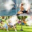 Standing Misters for Outside Patio, Portable Stand Misting System for Cooling Outdoor, Patio Cooling, Backyard, Porch, Sprinkler
