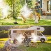 Standing Misters for Outside Patio, Portable Stand Misting System for Cooling Outdoor, Patio Cooling, Backyard, Porch, Sprinkler