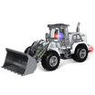Remote Control Excavator Toy with Light,1/30 Scale RC Excavator,4 Channel 27MHz RC Construction Toys Vehicles,Digger Trucks,Gifts for Boys Girls