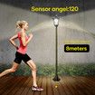 174cm Solar LED Post Light Outdoor Security Pathway Street Garden Pole Lamp Energy Powered Driveway Yard Patio Pillar Lantern