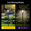 174cm Solar LED Post Light Outdoor Security Pathway Street Garden Pole Lamp Energy Powered Driveway Yard Patio Pillar Lantern