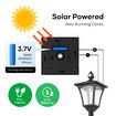 174cm Solar LED Post Light Outdoor Security Pathway Street Garden Pole Lamp Energy Powered Driveway Yard Patio Pillar Lantern