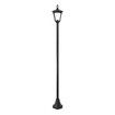 174cm Solar LED Post Light Outdoor Security Pathway Street Garden Pole Lamp Energy Powered Driveway Yard Patio Pillar Lantern