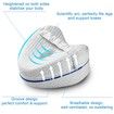 Leg Pillow, Knee Pillow for Side Sleepers,Leg Pillows for Sleeping,Knee Cushion for Sleeping,Suitable for Relieving Leg,Back (White)