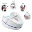 Leg Pillow, Knee Pillow for Side Sleepers,Leg Pillows for Sleeping,Knee Cushion for Sleeping,Suitable for Relieving Leg,Back (White)