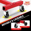 Heavy Duty Engine Stand Folding Automotive Motor Holder Hoist Car Rebuild Storage Support Steel Crane Workshop Repair Mount Dolly 450kg with Wheels