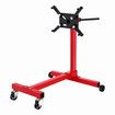 Heavy Duty Engine Stand Folding Automotive Motor Holder Hoist Car Rebuild Storage Support Steel Crane Workshop Repair Mount Dolly 450kg with Wheels