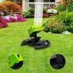 Garden Sprinkler, Impact Sprinkler Head With Tandem Fixed Base, Vibration Hose Rotating Sprinkler Irrigation For Garden Watering Maintenance