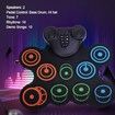 Electronic Drum Practice Pad,Roll Up Drum Set with Dual Speakers,9 Pads,Foot Pedals,Sticks,Portable Drum Pad with Surround Sound,Games,MIDI,Recording