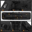 Tactical Rifle Gun Bag Carry Case Range Backpack Military Hunt Shooting Gear for AR15 M4 Carbine Shotgun Firearm Storage 46 Inch 120cm Black